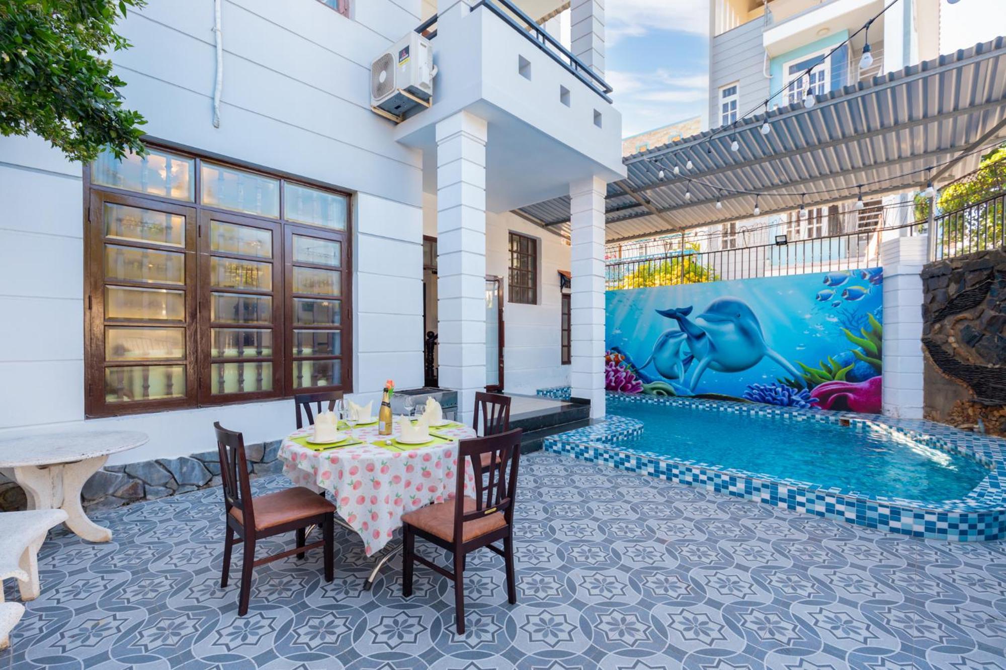 Villa 47 - Gan Bien Bai Sau - Phong Khach Co May Lanh Vung Tau Eksteriør bilde